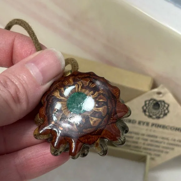 Third Eye Pinecone Necklace - Picture 2 of 12